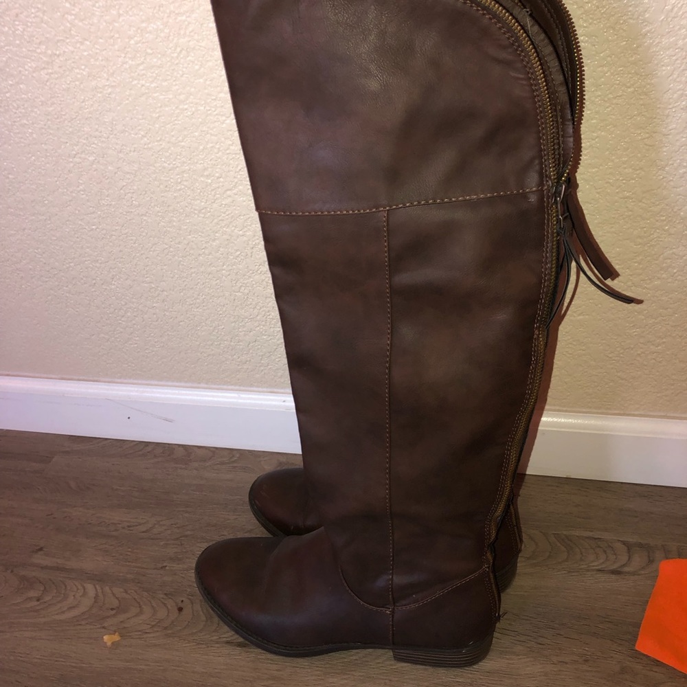 Knee high boots